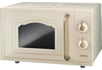 Image de Gorenje MO4250CLI - Plan de travail - Gril micro-ondes - 20 l - 700 W - Bouton rotatif - Ivoire