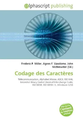 Produktbild von Codage des Caractères