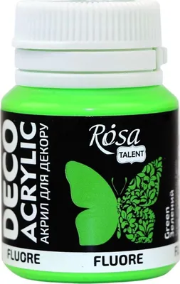 Zdjęcie produktu dla Rosa Talent Farba akrylowa 92 Green Fluorescent 20 ml 1 szt.