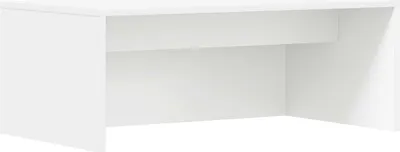 Produktbild von Wandtisch Wandmontiert Weiß 80 x 45 x 30 cm Holzwerkstoff