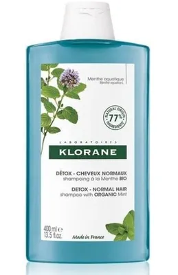Obrázok produktu pre Šampón Klorane s organickej mäty, 400 ml