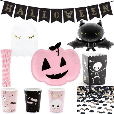 Produktbild von Halloween Party Deko Set 53 tlg. Partyset