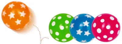 Produktbild von Spiegelburg Bunter Flummi  Bunte Geschenke, sort.