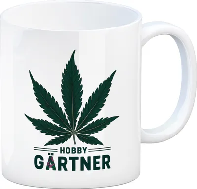 Produktbild von Cannabisblatt HOBBY GÄRTNER Kaffeebecher