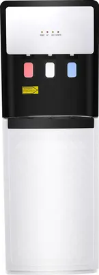 Immagine prodotto di Erogatore d'acqua - Apparecchio da pavimento - Caricamento dal basso - Caldo e freddo - Capacità 2 l/h freddo, 5 l/h caldo - Spina UE 220 V - Bianco