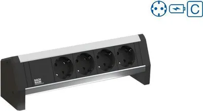 Produktbild von BACHMANN DESK 2xCEE7/3 1xUSB Charger