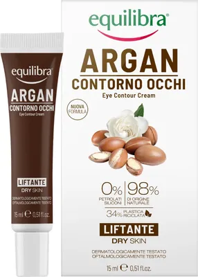 Obrázok produktu pre Equilibra, Arganowy krem pod oczy, 15 ml