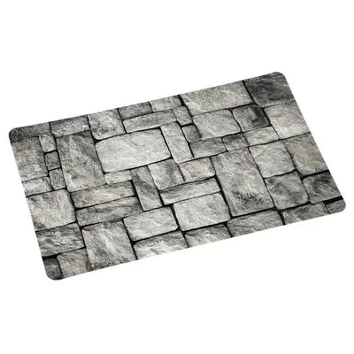 Produktbild von 6er Set Platzsets, Tischsets STEINE grau 43x28cm Kesper