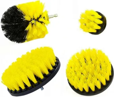 Image de Brosses de nettoyage pour perceuse | jeu de 4