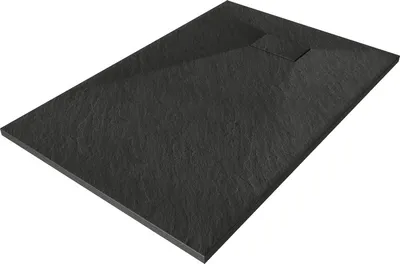 Produktbild von Mexen Hugo rechteckige Duschwanne SMC 120 x 80 cm, Schwarz - 42708012