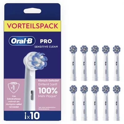 Image de Oral-B Brosses à dents Pro Sensitive Clean 10 pièces