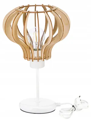 Produktbild von LED-ONE Nachttischlampe Loft Design E27 Holz