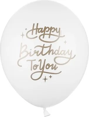Produktbild von Luftballons 30 cm, Happy Birthday To You, 1 Stk.