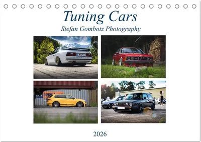 Produktbild von Tuning Cars (Tischkalender 2026 DIN A5 quer), CALVENDO Monatskalender
