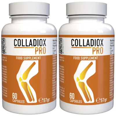 Zdjęcie produktu dla Colladiox Pro - 120 kapsułek (2x 60 kapsułek), opakowanie 2 sztuki