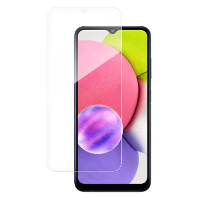 Image de MG Full Cover Flexi Nano Hybrid verre de protection pour Samsung Galaxy A03s, noir