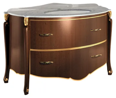 Produktbild von Klassischer Waschtisch Schrank Waschbecken Unterschrank Italienisches Badezimmer