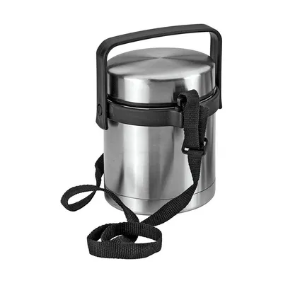 Obrázek produktu pro Termoska na potraviny Metaltex z nerezové oceli s chromovaným povrchem (1 l)
