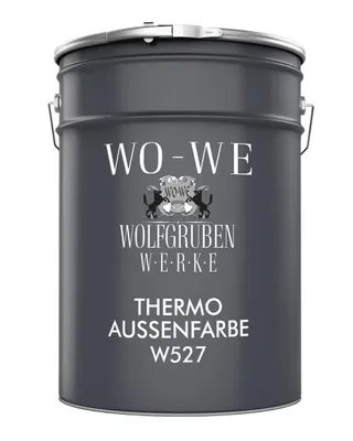Produktbild von Klimabeschichtung Außenwandfarbe Fassadenfarbe W527 Weiß – 5 L