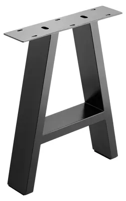 Produktbild von SOTECH Bankgestell A-FRAME 400 x 320 mm – schwarz, Stahl