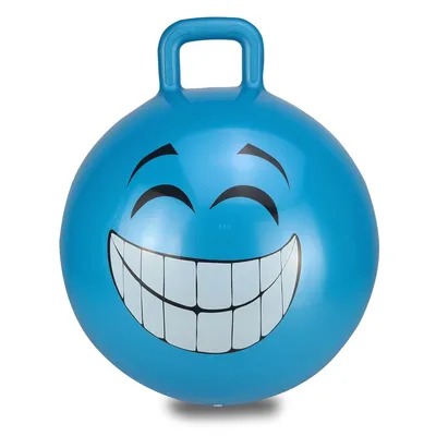 Obrázok produktu pre Jamara Hüpfball Smile blau 450mm                         1+