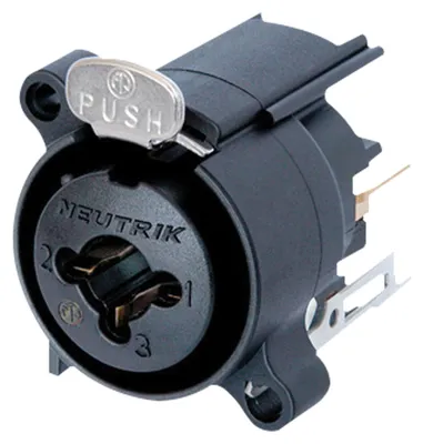 Produktbild von Neutrik Audio XLR/jack 3P connector - female Kontakte aus Bronze, Verschluß aus Stahl