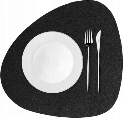 Produktbild von SIIN Tischsets Chef schwarz 35 cm x 45 cm