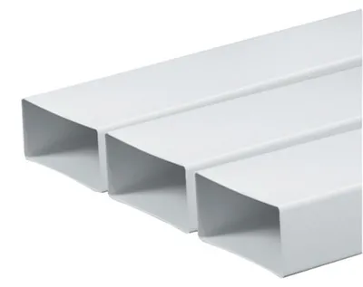 Obrázek produktu pro Kanál plochý Den Braven 150 x 75 mm, délka 1 m, PVC, bílá