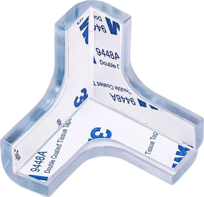Zdjęcie produktu dla Zabezpieczenia narożników stołu EWANTO wykonane z silikonu Przezroczyste z klejem Ochrona krawędzi Ochrona przed uderzeniami Zabezpieczenie przed dziećmi KSTR-01
