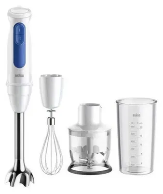 Produktbild von Braun MultiQuick 3 MQ30202M, Pürierstab, 900 W, Weiß