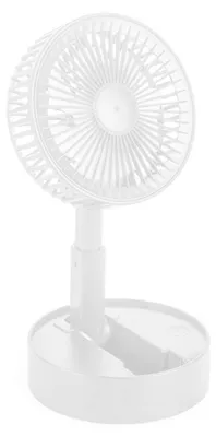 Produktbild von Tragbarer Tischventilator – 3 Geschwindigkeitsstufen, leiser Betrieb, faltbar, wiederaufladbar, akkubetrieben, USB-Tischventilator