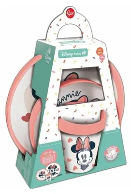 Obrázok produktu pre THERMOBABY 3-dielna súprava riadu, Minnie