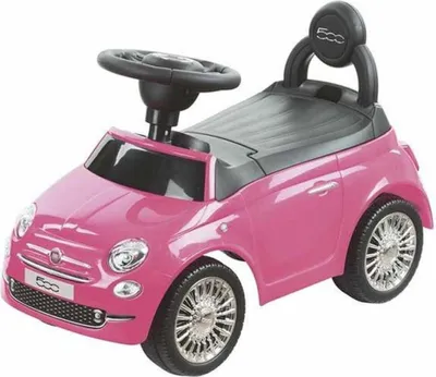 Zdjęcie produktu dla RIDE ON CAR FIAT 500 PINK Różowy