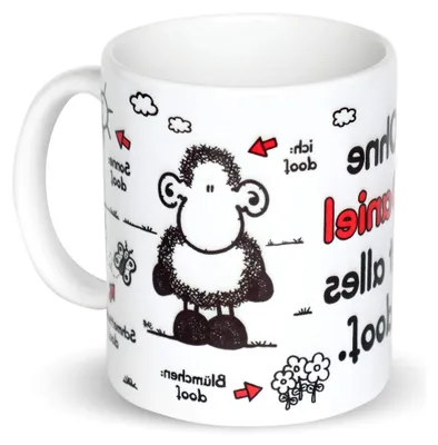 Produktbild von Tasse mit Wunschnamen, personalisiert (weiß) | Porzellan, 32,5 cl, Tasse mit Namen | Geschenk personalisiert