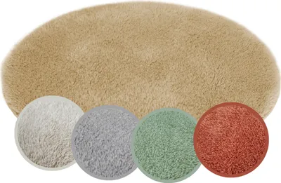 Produktbild von andiamo Badematte Florida taupe Ø 60 cm