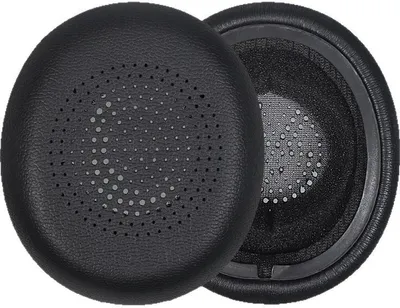 Produktbild von INF Schwarze Proteinleder-Ohrpolster für Jabra Evolve2 30 SE