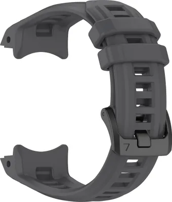 Zdjęcie produktu dla Silikonowy pasek do zegarka Garmin Instinct E (45 mm) – kolor grafitowy