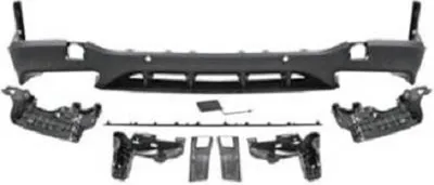 Produktbild von DIEDERICHS Heckdiffusor 1656257 Hinten passend für MERCEDES-BENZ GLC (X253)