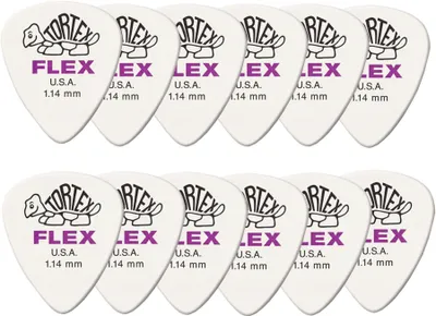 Produktbild von Dunlop 428P 1.14 Tortex Flex Standard Plektrum