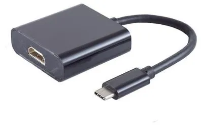 Zdjęcie produktu dla S/CONN 14-05005, USB Type-C, HDMI Typu A (Standard), Męska, Żeńska, Prosty, Prosty