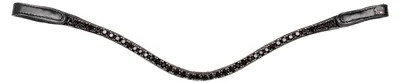 Immagine prodotto di Waldhausen Browband Browband X-Line Shine nero nero, Taglia:WB