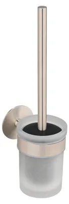 Produktbild von SCHÖNER WOHNEN-Kollektion WC-Garnitur Mod. Meleto Silber Matt, zum Kleben oder Bohren
