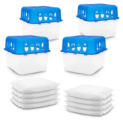 Produktbild von 3.12 4x Luftentfeuchter Ultra Fresh inkl. 2x 400g Granulat # 4 Stück #