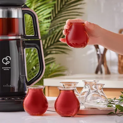 Produktbild von Karaca Tatlıcan 6-teiliges Teegläser-Set von Refika