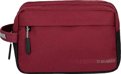 Produktbild von Travelite Kick Off Kulturtasche Kulturbeutel Doppelfach rot