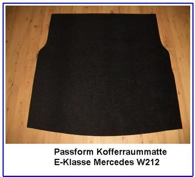 Produktbild von Kofferraummatte passend für Mercedes W212 E-Klasse W 212 Limousine