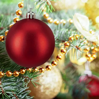 Produktbild von Christbaumkugeln-Set, 76-teilig, Kunststoff