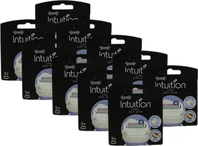 Produktbild von Wilkinson Intuition 2-in-1 Dry Skin Rasierklingen, 3er Pack x 10