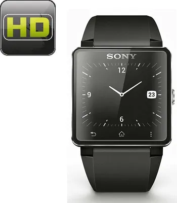 Produktbild von 2x Sony SmartWatch 2 DISPLAYSCHUTZFOLIE DISPLAYFOLIE SCHUTZFOLIE FOLIE HD KLAR