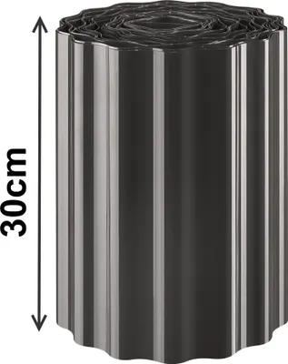 Produktbild von Rasenkante 30cm hoch x 9m Beeteinfassung Beetumrandung Rasenbegrenzung Raseneinfassung Mähkante Krötenzaun